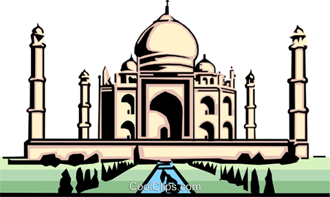 480x287 Taj Mahal Clipart