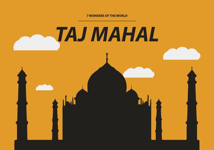 700x490 Free Taj Mahal Vector