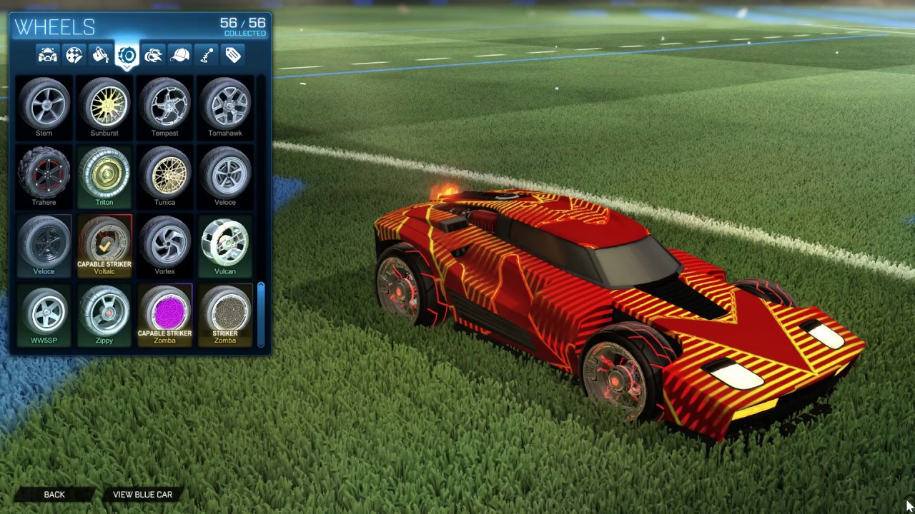 1280x720 Rocket League Breakout Vector Decal