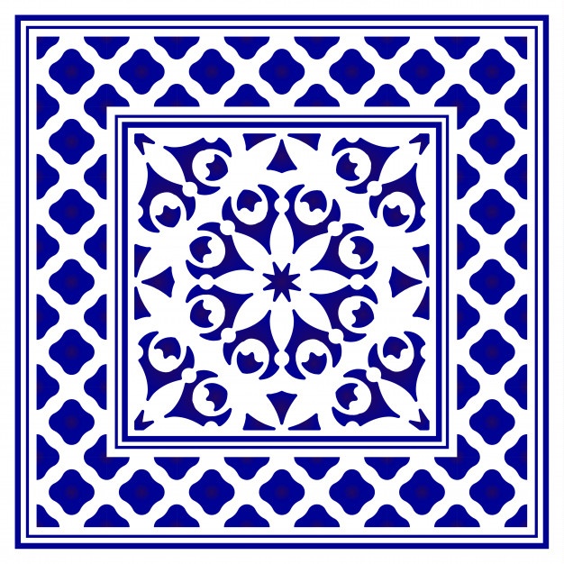 626x626 Talavera Tile Collection Vector Free Download