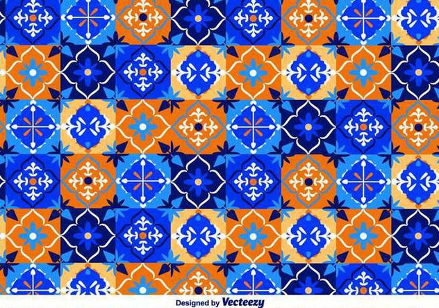 632x443 Descargar Vector Blue Talavera Vector Pattern Gratis Cannypic