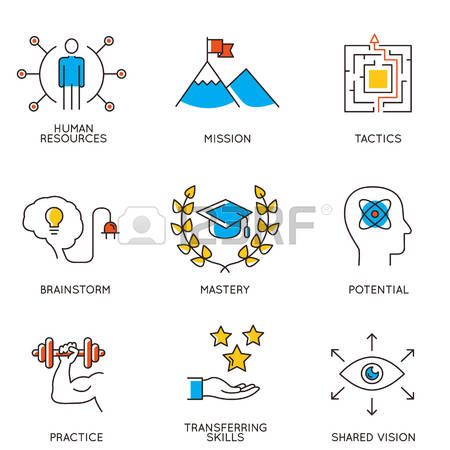 450x450 Talent Icon Vector Set Of Icons Related To Career Progress