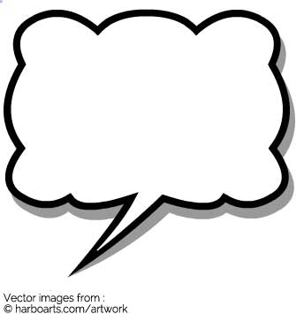 335x355 Download Cloud Speech Bubble