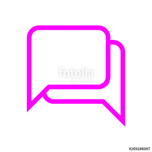 500x500 Bubble, Chat, Circle, Communication, Message, Talk Icon Stock