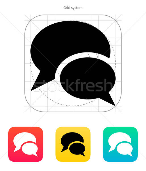 514x600 Talk Icon Vector Illustration Vector Illustration Vector Icon