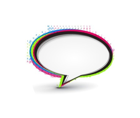 450x382 Messenger Bubble Talk Icon Vector Illustration Isolated, Royalty