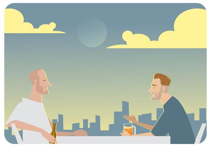 700x490 Afternoon Talk Vector