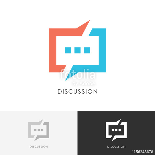 500x500 Discussion Split Logo