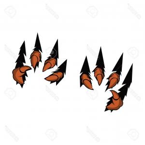 300x300 Royalty Free Vector Of A Flying Bald Eagle With Extended Feet Logo