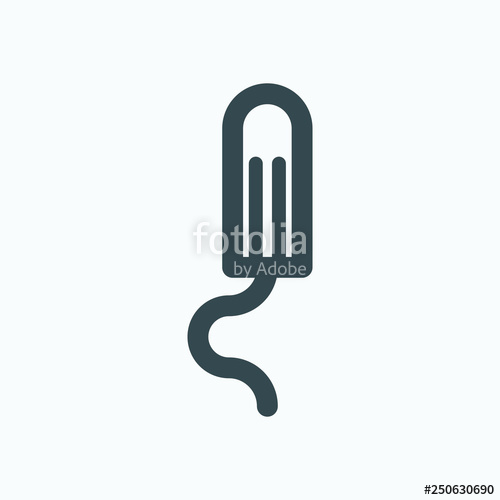 500x500 Tampon Icon Woman Tampon Vector Icon Stock Image And Royalty