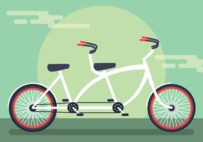 286x200 Tandem Bicycle Free Vector Art