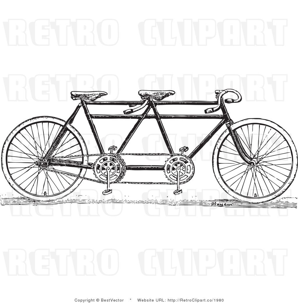 1024x1044 Tandem Bike Sf + Bicycle Retro Vector, Tandem, Bicycle