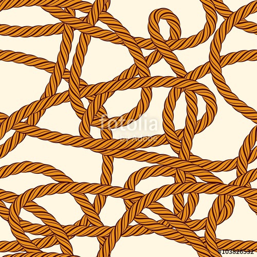 Seamless Tangled Rope Loops Pattern Stock Image And Royalty Free 500x500 Seamless Tangled Rope Loops Pattern Stock Image And Royalty Free