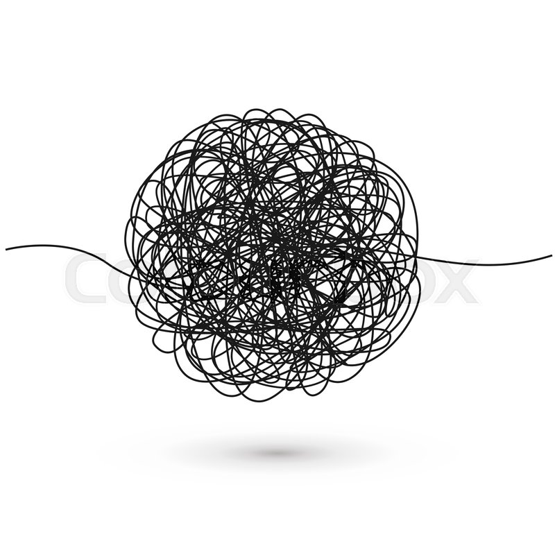 Hand Drawn Tangle Of Tangled Thread Stock Vector Colourbox 800x800 Hand Drawn Tangle Of Tangled Thread Stock Vector Colourbox