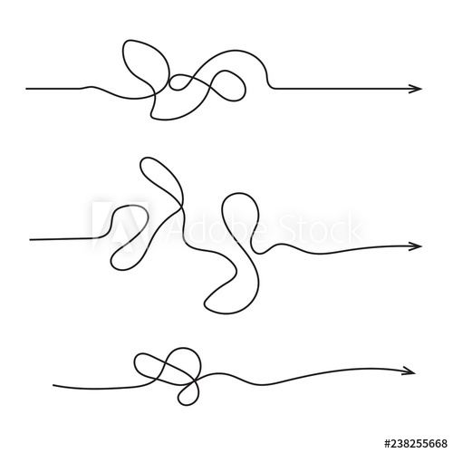 Insanely Confusing Line Set Of Chaotic Tangled Vector Doodles 500x500 Insanely Confusing Line Set Of Chaotic Tangled Vector Doodles