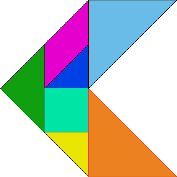 600x599 Tangram Clip Art