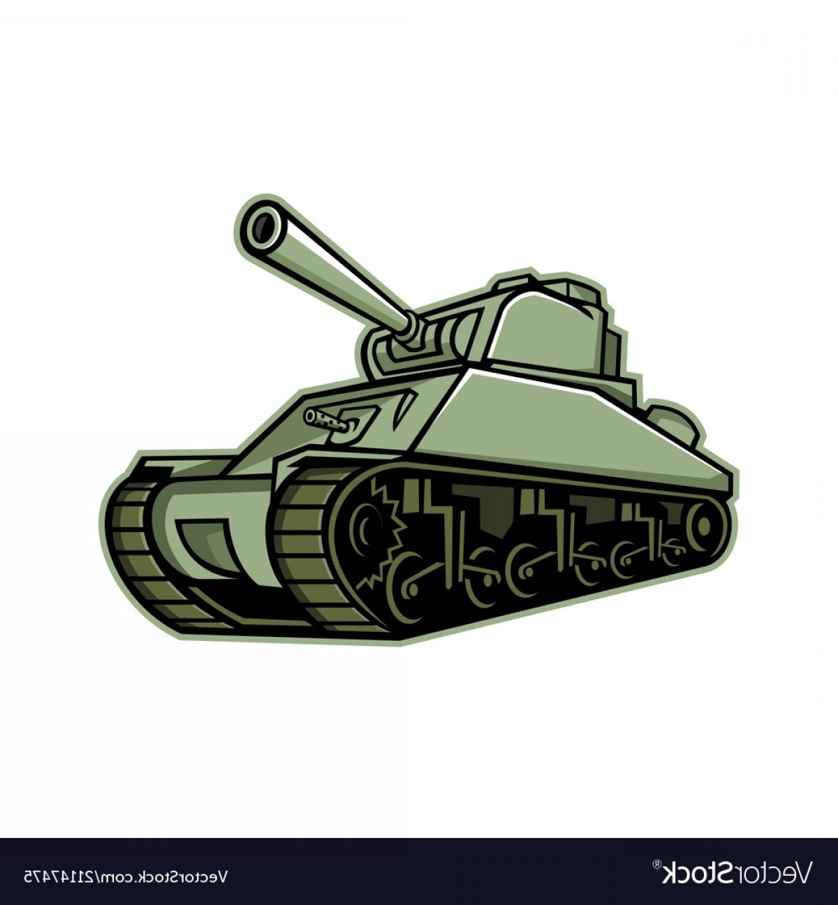 Tank Silhouette Vector at Vectorified.com | Collection of Tank ...