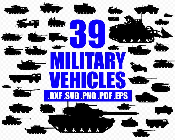 570x456 Tank Silhouette Military Vehicles Tanks Bundle