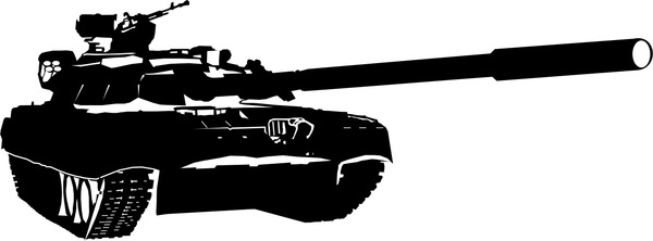 military tank silhouette images