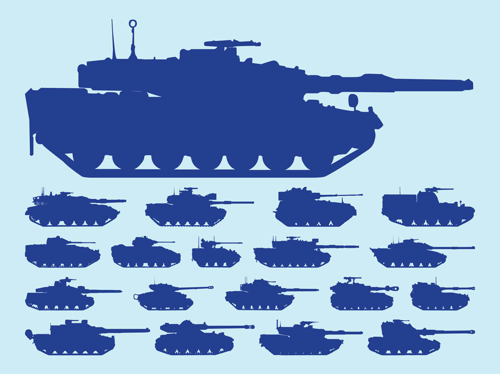 Tank Silhouette Svg