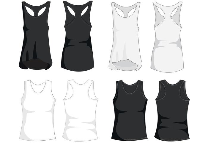 Tank Top Template Vectors 700x490 Tank Top Template Vectors