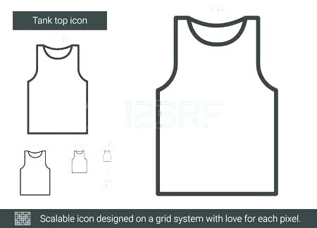 Mens Tank Top Template 450x324 Mens Tank Top Template