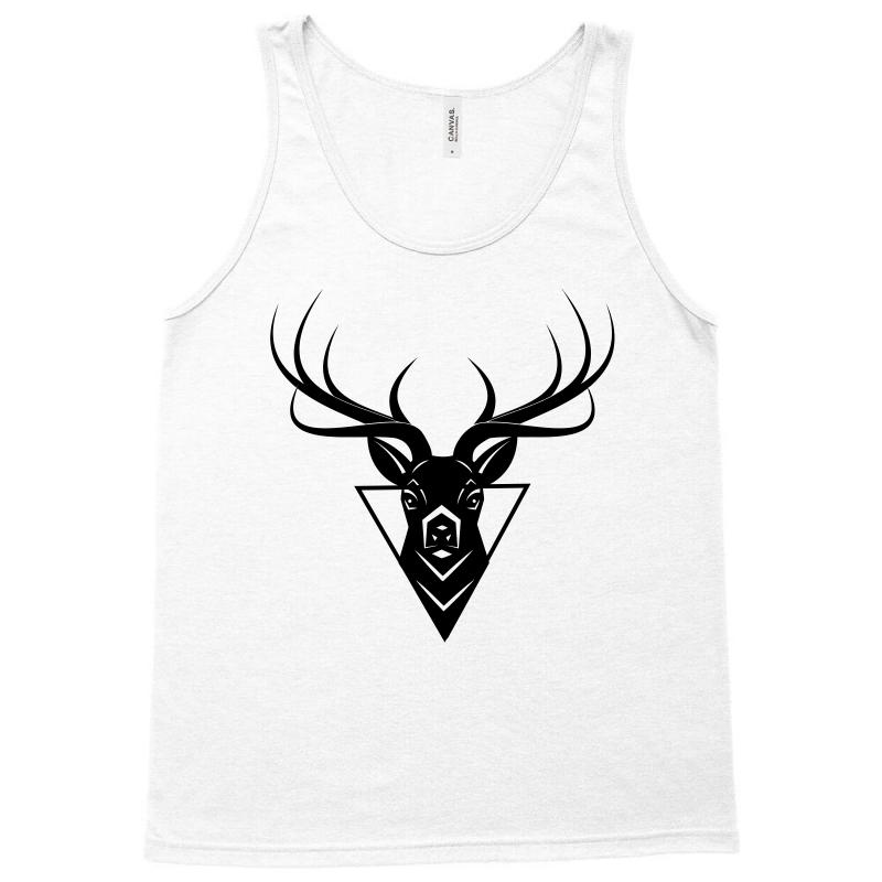Custom Deer Head Vector Tank Top 800x800 Custom Deer Head Vector Tank Top