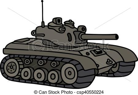 Hand Drawing Of A Funny Khaki Tank Vector Illustration 450x311 Hand Drawing Of A Funny Khaki Tank Vector Illustration