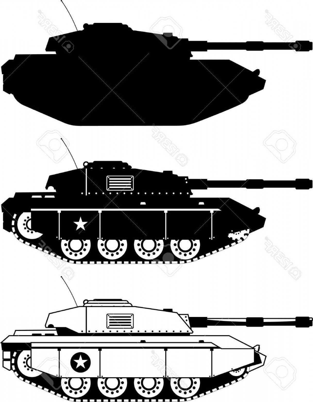 Tank Vector Art Cqrecords 1215x1560 Tank Vector Art Cqrecords