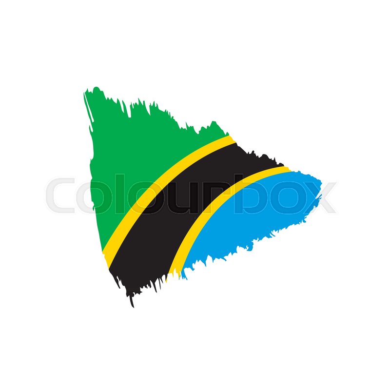 Tanzania Flag, Vector Illustration On Stock Vector Colourbox 800x800 Tanzania Flag, Vector Illustration On Stock Vector Colourbox