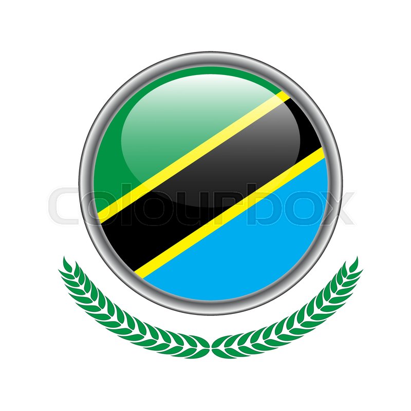 Tanzania Flag Button Tanzania Flag Stock Vector Colourbox 800x800 Tanzania Flag Button Tanzania Flag Stock Vector Colourbox