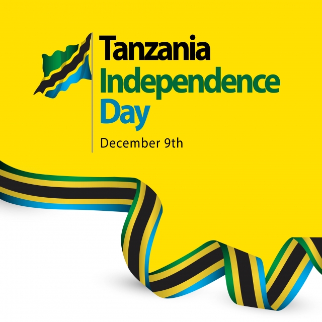 Tanzania Independence Day Vector Template Design Illustration 640x640 Tanzania Independence Day Vector Template Design Illustration