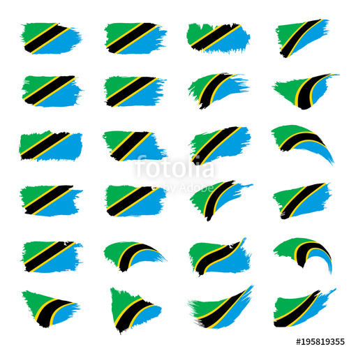 Tanzania Flag, Vector Illustration Stock Image And Royalty Free 500x500 Tanzania Flag, Vector Illustration Stock Image And Royalty Free