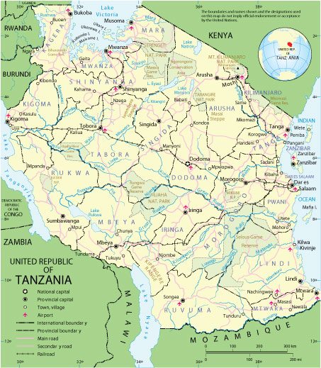453x519 Tanzania Free Vector Map Tanzania, Adobe Illustrator, Download