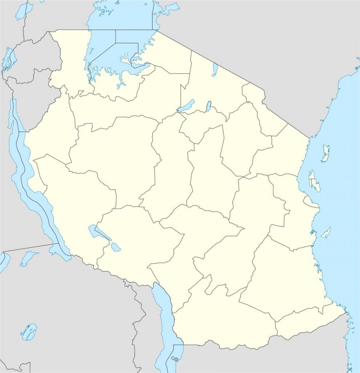 1200x1241 Tanzania Map Vector