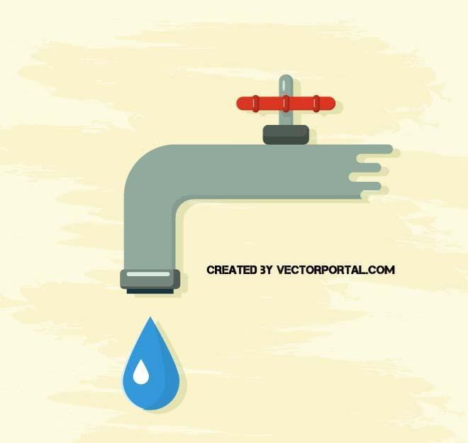 660x624 Water Tap Vector Free Graphics Uihere