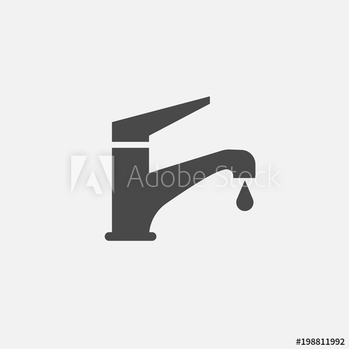500x500 Faucet Tap Vector Icon Tap Water