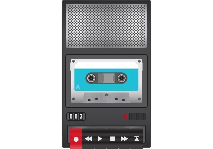 Tape Recorder Vector 700x490 Tape Recorder Vector
