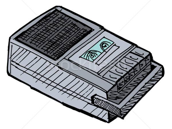 Compact Tape Recorder Vector Illustration Oleksandr Kovalenko 600x450 Compact Tape Recorder Vector Illustration Oleksandr Kovalenko