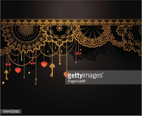 458x374 Vintage Key Tapestry Vector Premium Clipart