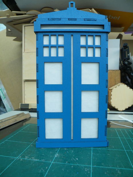 465x620 How To Make A Tardis Lampshade Details Hackaday Io