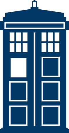 236x454 Tardis Clipart Simplistic