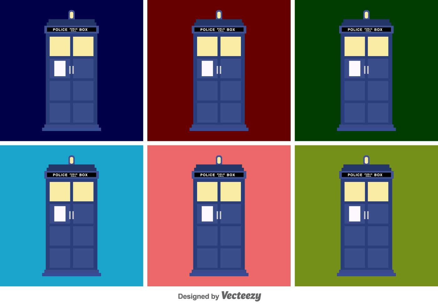 1400x980 Tardis Flat Vector Icons Doctor Who Tardis Door Doctor Who