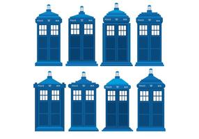 286x200 Tardis Free Vector Art