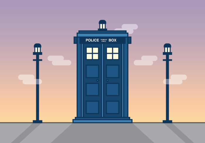 700x490 Tardis Free Vector Art