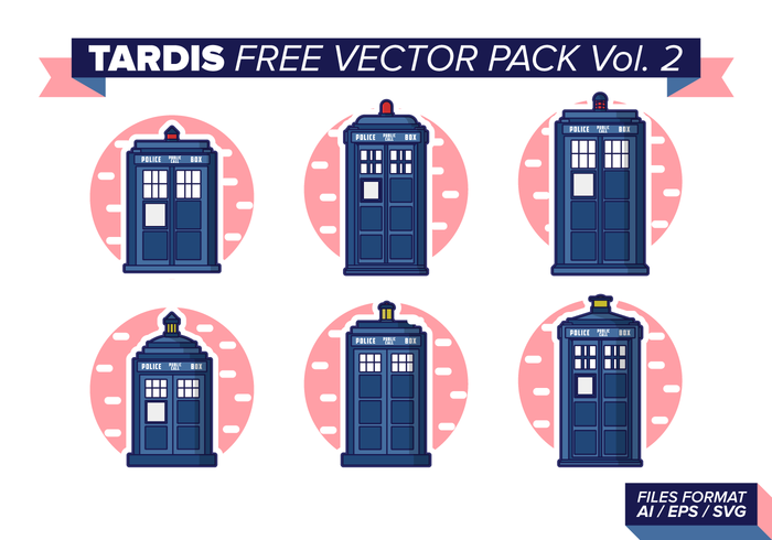 700x490 Tardis Free Vector Pack Vol
