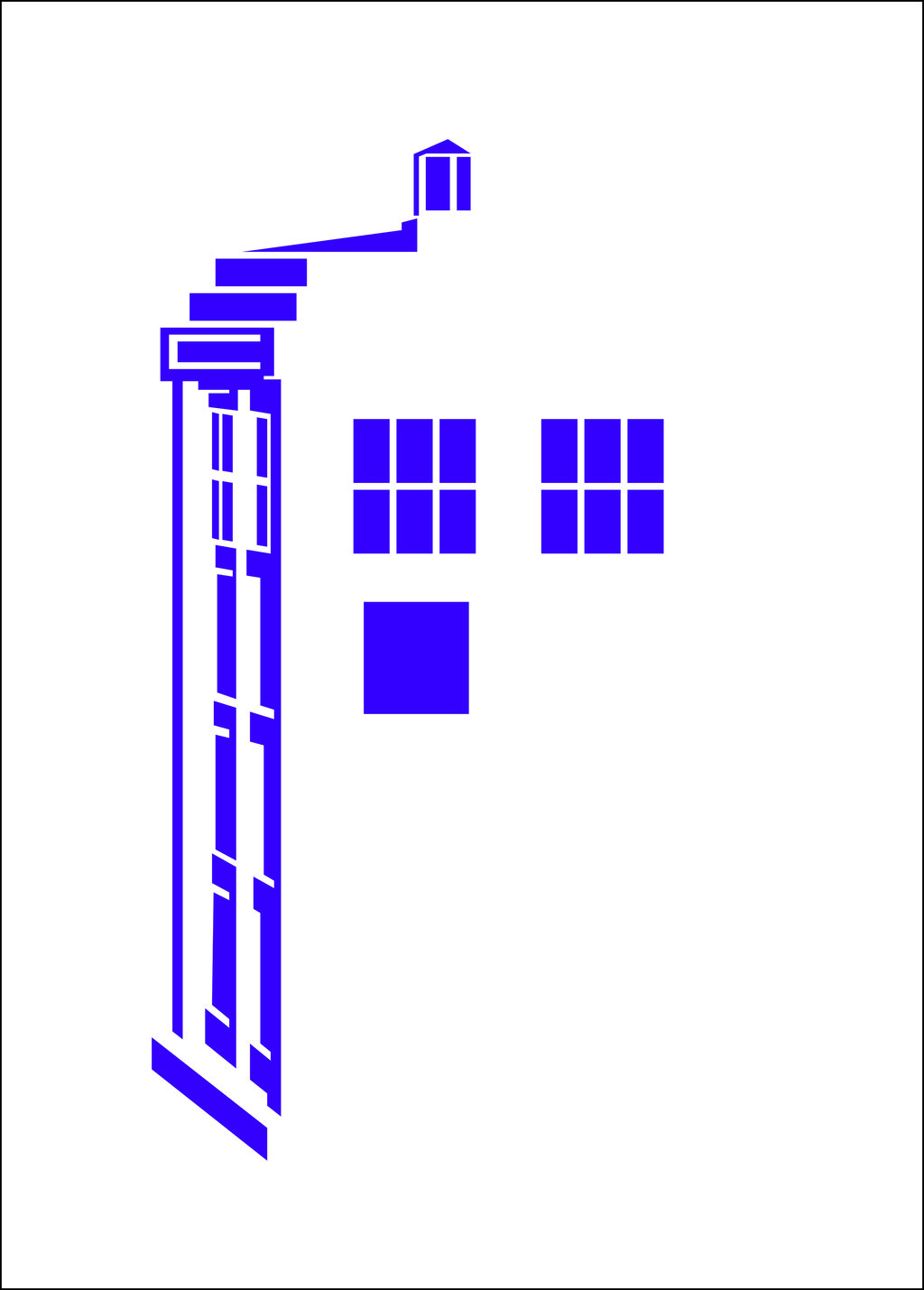 1024x1429 Tardis Stencil Vector