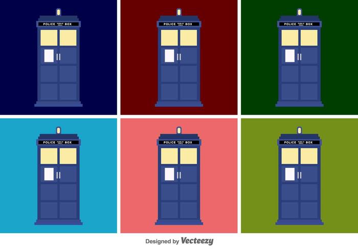 700x490 Tardis Vector Silhouette Shapes