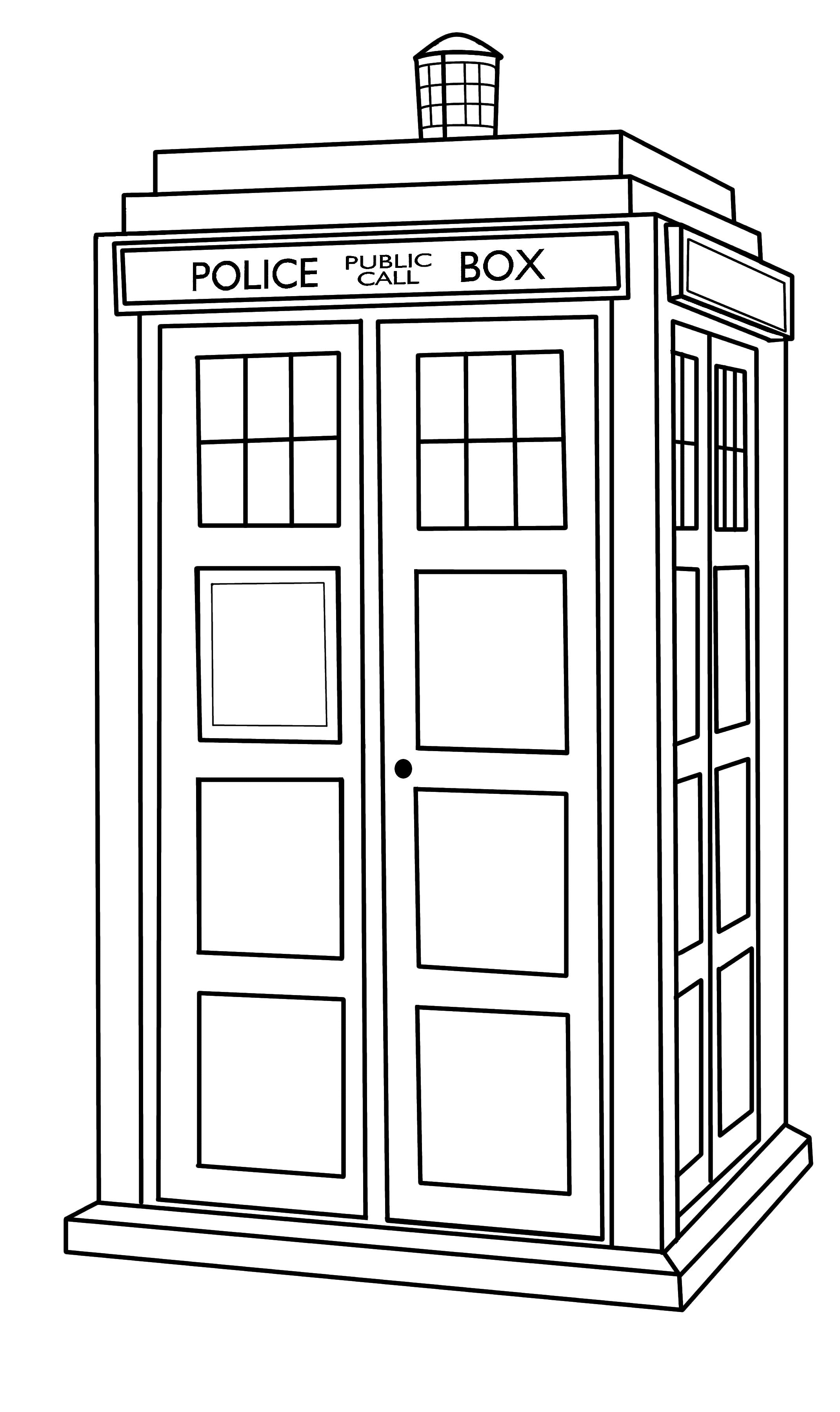 2142x3600 Black And White Tardis Tattoos