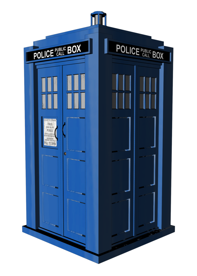 755x1057 Tardis Clipart